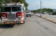 PERSONA LESIONADA EN LINARES EN CHOQUE DE CAMIONETA CON MOTOCICLETA.