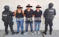 APREHENDE FUERZA CIVIL A TRES PRESUNTOS GENERADORES DE VIOLENCIA HOMICIDA EN CADEREYTA.