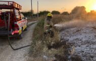 INCENDIO DE PASTIZAL LO ATIENDE BOMBEROS LINARES.