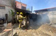 INCENDIO EN DOMICILIO MOVILIZA A BOMBEROS DE LINARES.