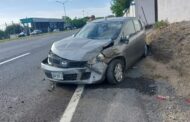 PERSONA LESIONADA EN ACCIDENTE VIAL EN ALLENDE.