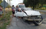 ACCIDENTE POR ALCANCE CON LESIONADOS EN MONTEMORELOS.