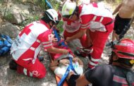 RESCATAN A MUJER EN LA MEDIA LUNA EN ALLENDE.