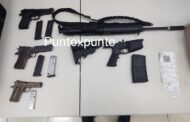 ASEGURA FGR ARMAS DE FUEGO Y DETIENE A UNA PERSONA EN GALEANA, NUEVO LEÓN.