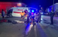 MOTOCICLISTA RESULTA HERIDO EN ACCIDENTE EN MONTEMORELOS.