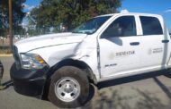 CHOQUE ENTRE CAMIONETA Y MOTOCICLISTA EN LINARES.