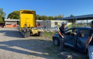 CHÓFERES DE TRÁILER Y CHEVY NEGABAN QUE PARTICIPARON EN CHOQUE EN CARRETERA NACIONAL EN MONTEMORELOS, PESE A VIDEO EN LA RED.