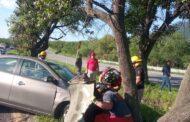 CHOQUE EN ALLENDE, ATIENDE PROTECCIÓN CIVIL Y CRUZ ROJA.