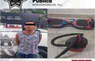 POLICÍA DE MONTEMORELOS DETIENE A UN HOMBRE POR ROJO ES CONSIGNADO.