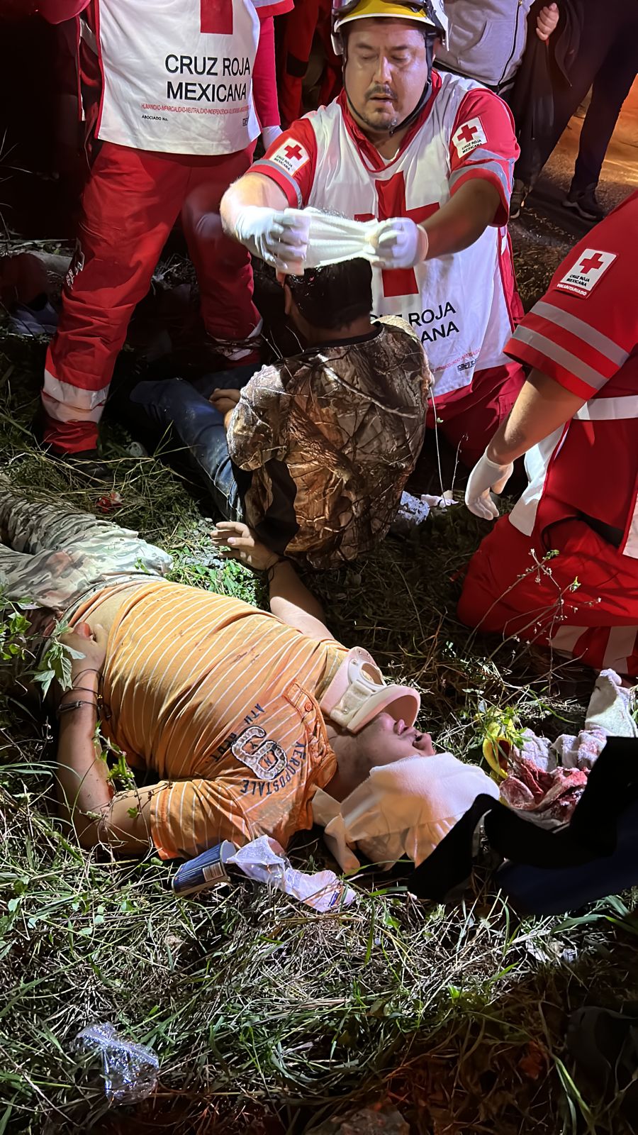 ATIENDE PROTECCIÓN CIVIL Y CRUZ ROJA ACCIDENTE EN ALLENDE.