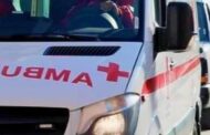 CAMIONETA NO RESPETA ALTO CHOCA A MOTOCICELTA EN LINARES, REPORTAN UN LESIONADO.