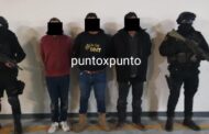 EN LINARES FUERZA CIVIL DETIENE A TRES CON ARMA DE USO EXCLUSIVO Y MÁS DE 100 DOSIS DE DROGA.