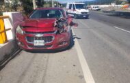 UN LESIONADO EN ACCIDENTE EN CARRETERA NACIONAL EN ALLENDE.