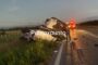 VUELCA CAMIONETA EN CARRETERA NACIONAL EN LINARES A LA ALTURA DEL RESTAURANT ARIZONA.