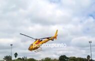 TRASLADAN EN HELICÓPTERO, EN ESTADO GRAVE A JOVENCITA QUE VIAJABA EN AUTO QUE CHOCÓ CON TRÁILER EN ALLENDE.