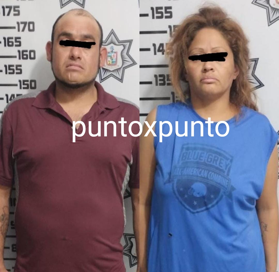 POLICÍA DE ALLENDE DETIENE UNA PAREJA POR DELITOS CONTRA LA SALUD, LES ENCUENTRAN DROGA.