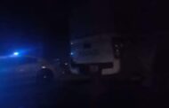 TRAILER DE CADEREYTA CHOCA CON CAMIONETA EN LA CARRETERA NACIONAL. UN FALLECIDO.