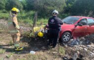 ACCIDENTE EN HUALAHUISES, SE MOVILIZAN LOS CUERPOS DE EMERGENCIA.