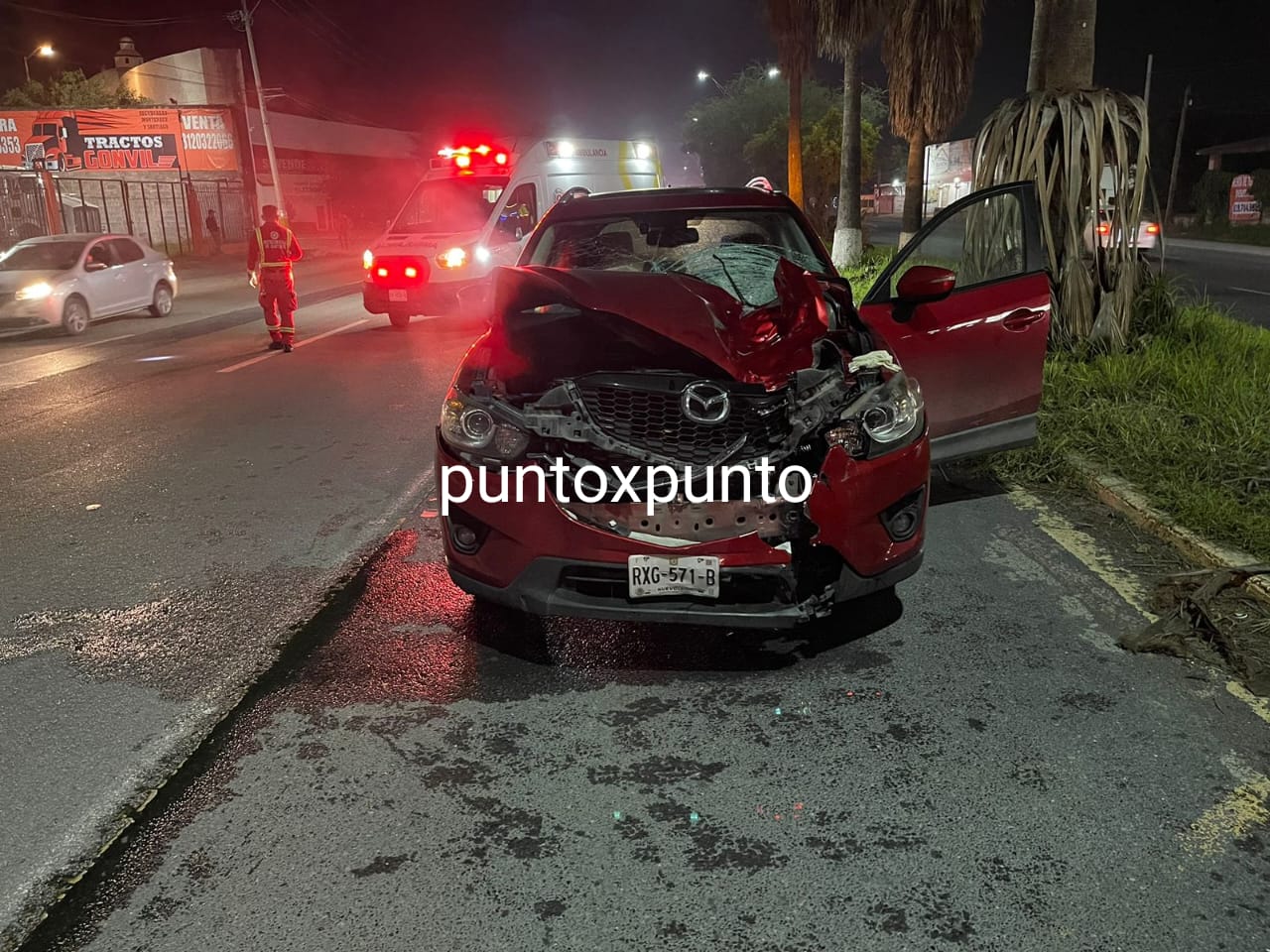 MUERE UNA PERSONA ATROPELLADA EN LA CARRETERA NACIONAL EN SANTIAGO.