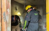 CONTROLA PROTECCIÓN CIVIL CONATO DE INCENDIO EN UNA VIVIENDA EN ALLENDE.