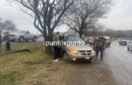 PERSONAS HERIDAS EN ACCIDENTE EN MONTEMORELOS.