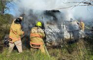 INCENDIO EN BODEGA EN GENERAL TERÁN.