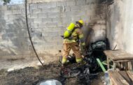 INCENDIO POR PIROTECNIA EN UNA VIVIENDA EN LINARES.