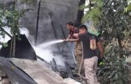 EN ALLENDE SE REGISTRA INCENDIO EN UNA VIVIENDA POR PIROTECNIA.