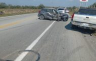 ATIENDE BOMBEROS LINARES Y CRUZ ROJA ACCIDENTE EN CARRETERA NACIONAL.