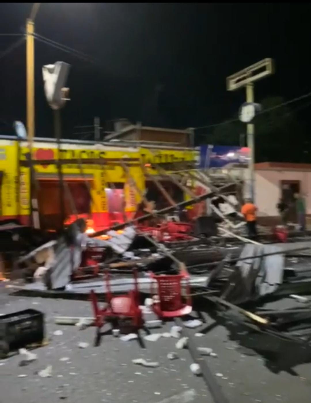 FUERON TRES HERIDOS EN EXPLOSIÓN EN MONTEMORELOS, UNO GRAVE.