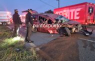 TRES LESIONADOS EN ACCIDENTE EN CARRETERA NACIONAL EN MONTEMORELOS.