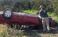 JOVENCITA RESULTA LESIONADA EN ACCIDENTE VIAL EN GENERAL TERÁN.