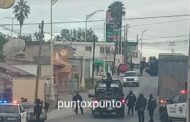 FUERTE MOVILIZACIÓN Y PERSECUCIÓN DE POLICIA Y FUERZA CIVIL EN GENERAL BRAVO, CERRADO EL TRAMO DE LA CARRETERA.