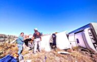 VOLCADURA DE TRAILER EN EL PERIFÉRICO.