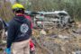 CHOQUE EN CARRETERA CADEREYTA ALLENDE PROTECCIÓN CIVIL Y CRUZ ROJA BRINDAN ATENCIÓN.