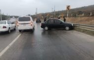 CHOQUE EN CARRETERA CADEREYTA ALLENDE PROTECCIÓN CIVIL Y CRUZ ROJA BRINDAN ATENCIÓN.