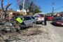 INCENDIO EN SIERRA DE SANTIAGO, ENCIENDE PROTOCOLOS DE COMBATE.