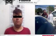 LO DETIENE LA POLICÍA DE MONTEMORELOS CONTABA CON ORDEN DE APREHENSIÓN POR DELITO EQUIPARABLE AL ROBO.