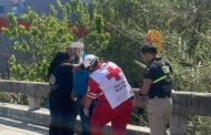 UNA PERSONA RESULTÓ LESIONADO EN UN ACCIDENTE AL CAER DE SU MOTOCICLETA EN ALLENDE.