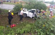 CONDUCTOR PARTICIPA EN UN ACCIDENTE VIAL EN ALLENDE.