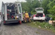 ATIENDE BOMBEROS LINARES, CRUZ ROJA Y CRUM, LESIONADOS EN UN ACCIDENTE EN CARRETERA NACIONAL.