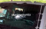 BALEAN CAMIONETA BLINDADA DEL AYUNTAMIENTO DE ARAMBERRI.