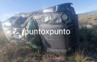 MADRE DE FAMILIA PIERDE LA VIDA, 4 MENORES LESIONADOS, LUEGO DE VOLCAR EL JEEP EN QUE VIAJABA EN GALEANA.