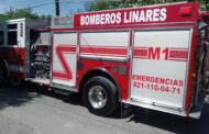 INCENDIO EN EL INTERIOR DE UN DOMICILIO MOVILIZA BOMBEROS DE LINARES.