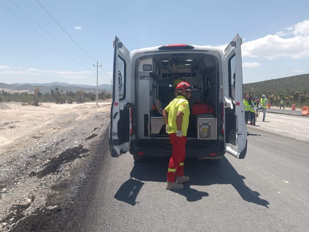 PERSONA GRAVE AL CER DE MOTOCIELTA EN GALEANA.