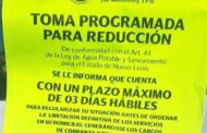 PAGAS O PAGAS, O TE CORTAMOS EL AGUA!!, ASI SON LAS CITAS QUE ENVIA AGUA Y DRENAJE A ULTIMA HORA EN MONTEMORELOS.