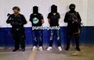 POLICÍA DE FUERZA CIVIL DETIENEN A PRESUNTOS MIEMBROS DE UN GRUPO DE LA DELINCUENCIA ORGANIZADA EN SALINAS VICTORIA.