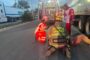 EN LINARES DE REGISTRÓ INCENDIO DE PIPA EN EL LIBRAMIENTO EN CHOQUE CON TRAILER.