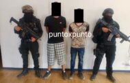 ARRESTA FUERZA CIVIL A DOS HOMBRES CON UN ARMA LARGA, EN HUALAHUISES.