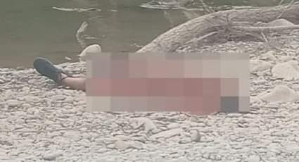 ENCUENTRAN HOMBRE SIN VIDA EN RÍO EN CADEREYTA.